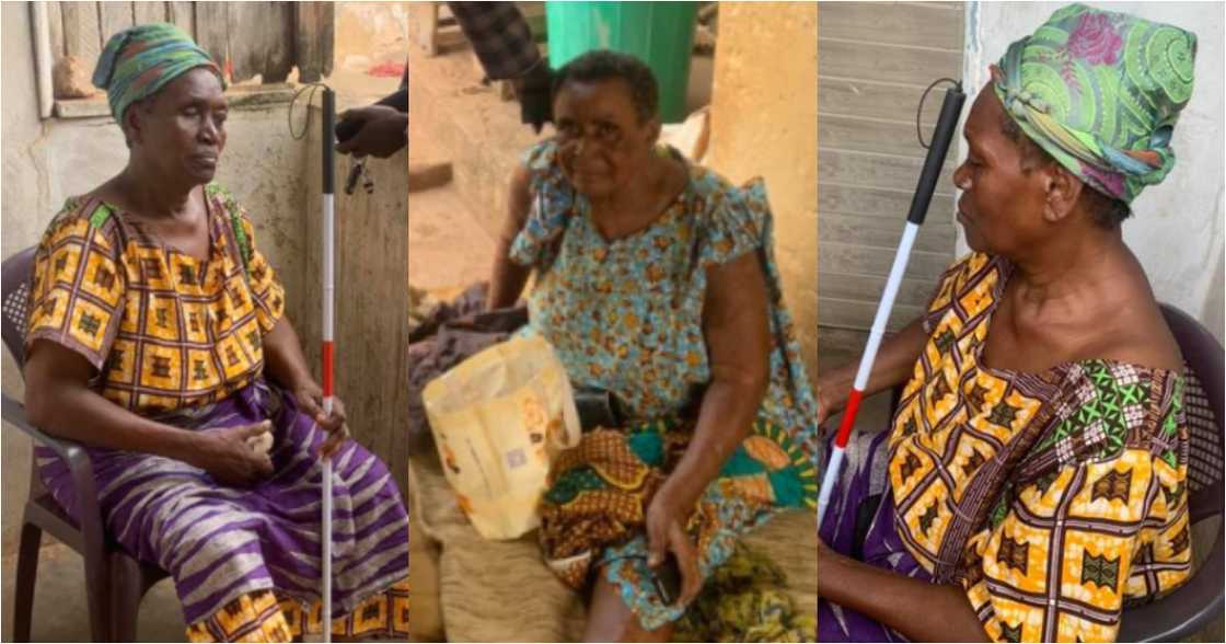 Kind man shares story of 75-year-old visually impaired woman and her amputee sister; appeals for help Kind man shares story of 75-year-old visually impaired woman and her amputee sister; appeals for help