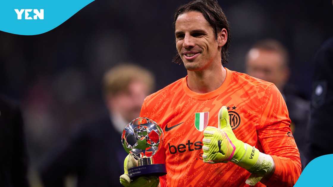 Inter Milan, goalkeeper, Yann Sommer, FC Barcelona, semi-final, Champions League, Lamine Yamal. Inter Milan, goalkeeper, Yann Sommer, FC Barcelona, semi-final, Champions League, Lamine Yamal.