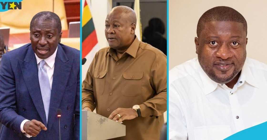 National Day of Prayer and Thanksgiving Service, Alexander Afenyo-Markin, President John Mahama, Henry Nana Boakye, NPP leadership. National Day of Prayer and Thanksgiving Service, Alexander Afenyo-Markin, President John Mahama, Henry Nana Boakye, NPP leadership.
