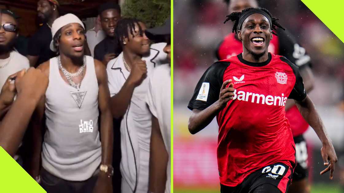 Jeremie Frimpong Embraces Ghanaian Roots, Jams to Kontihene’s “Esi” in Accra Jeremie Frimpong Embraces Ghanaian Roots, Jams to Kontihene’s “Esi” in Accra