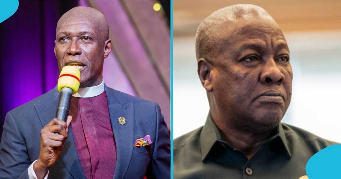 Rev Kofi Oduro, President Mahama, Tamale Teaching Hospital, Health Minister, Kwabena Mintah Akandoh.