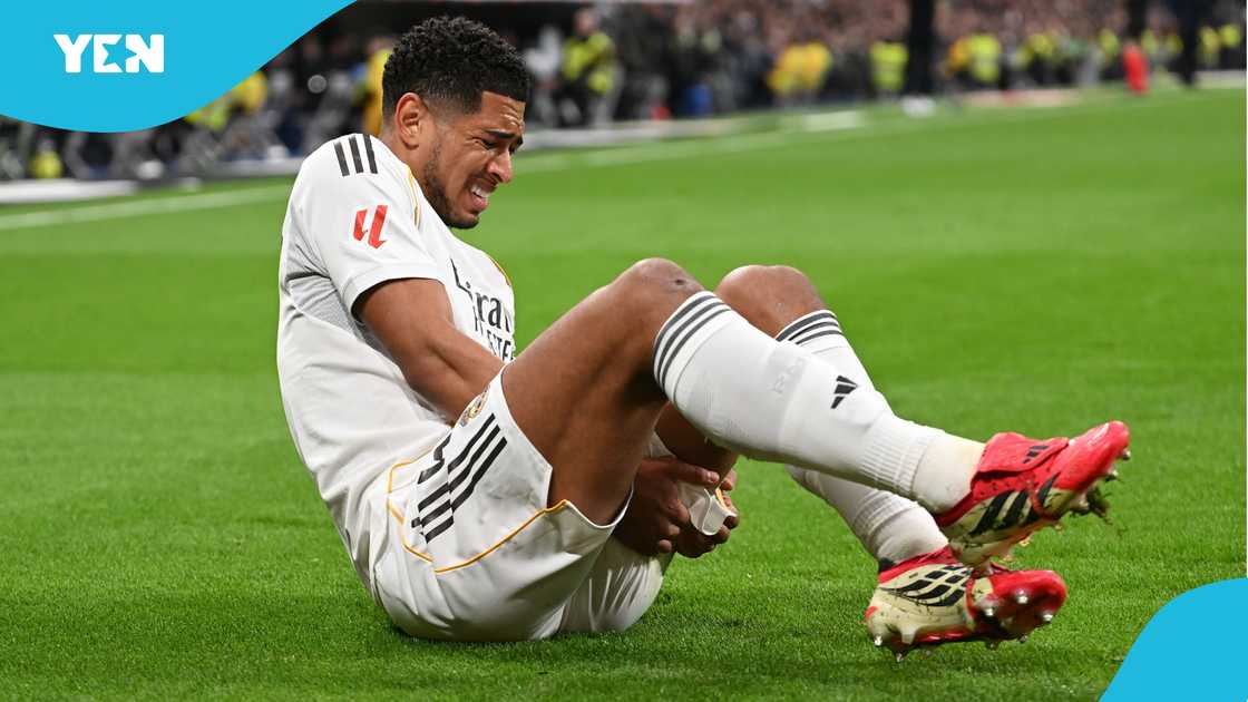 Jude Bellingham injury, Real Madrid news, Rayo Vallecano match, World Cup 2026 aspirations, Bellingham recovery timeline, semítendinosus muscle injury, Real Madrid official statement, Kylian Mbappé penalty, Bellingham's impact on England. Jude Bellingham injury, Real Madrid news, Rayo Vallecano match, World Cup 2026 aspirations, Bellingham recovery timeline, semítendinosus muscle injury, Real Madrid official statement, Kylian Mbappé penalty, Bellingham's impact on England.