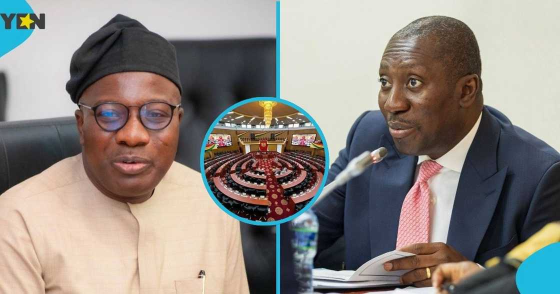 Parliament of Ghana, legal education, Ghana School of Law, legal training, National Bar Examination, Mahama Ayariga, Majority Leader, ALexander Afenyo-Markin, Minority Leader, NDC, NPP.