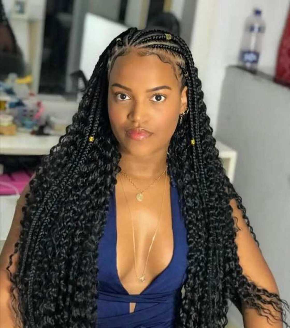 Half up half down hairstyles for black hair Half up half down hairstyles for black hair