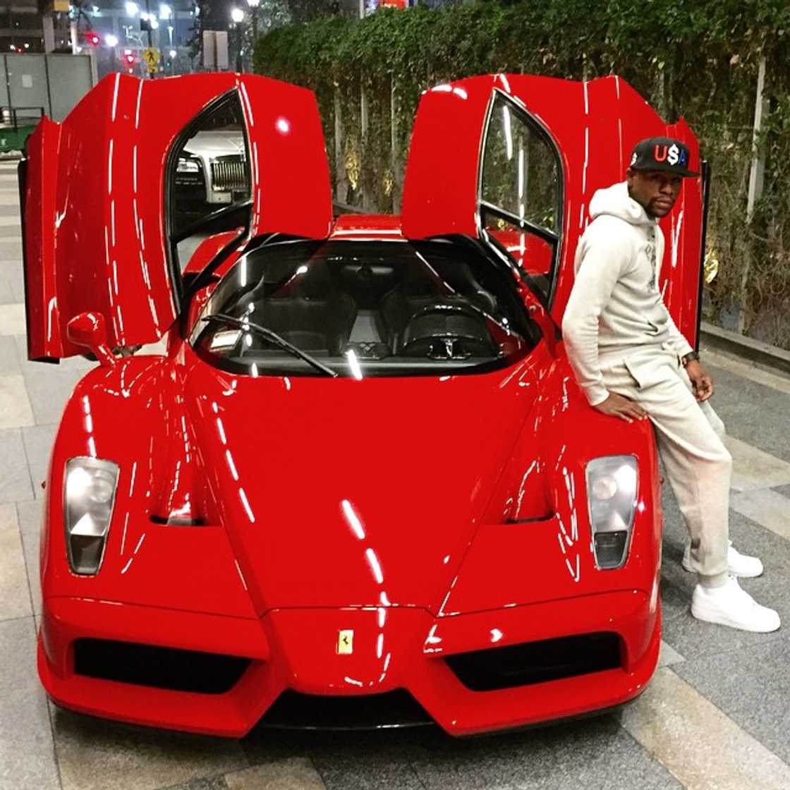 floyd mayweather cars ferrari