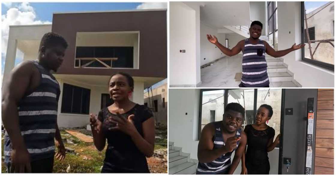 Wode Maya builds an estate in Ghana