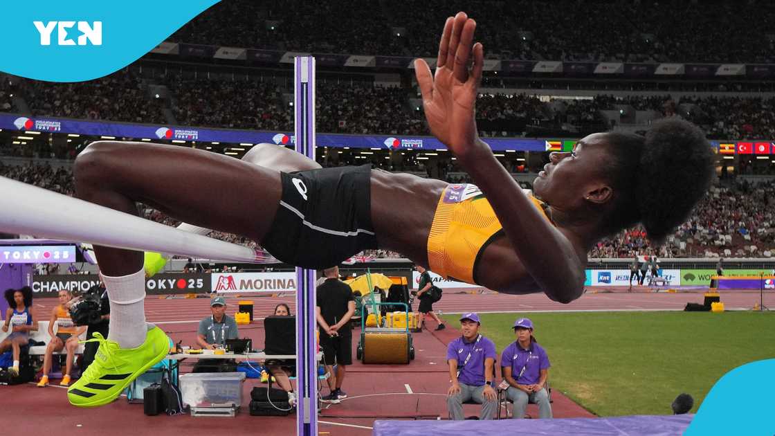 World Athletics Championship, Rose Yeboah, Yaroslava Mahuchikh, 12th in high jump, Maria Zodzik, Nicola Olyslager. World Athletics Championship, Rose Yeboah, Yaroslava Mahuchikh, 12th in high jump, Maria Zodzik, Nicola Olyslager.