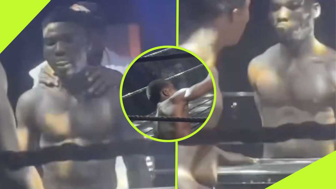 The much-talked-about Detty December in Ghana featured the country's first-ever slap competition. The much-talked-about Detty December in Ghana featured the country's first-ever slap competition.