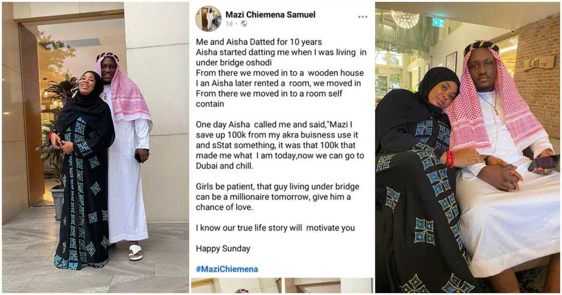 Mazi Chiemena Samuel, Aisha, Facebook post