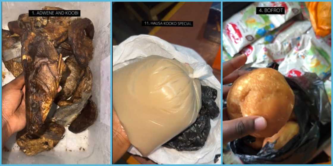 Ghanaian takes Hausa koko and other foods from home to UK Ghanaian takes Hausa koko and other foods from home to UK
