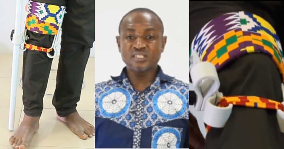 Emmanuel Wireko-Brobby: KATH engineer invents leg crutch for persons with disabilities Emmanuel Wireko-Brobby: KATH engineer invents leg crutch for persons with disabilities