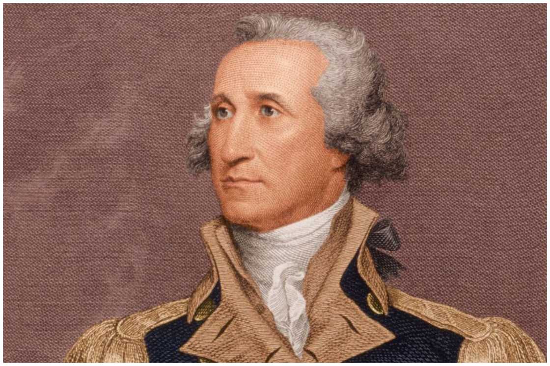 George Washington, the first president of the United States 1789-97 George Washington, the first president of the United States 1789-97