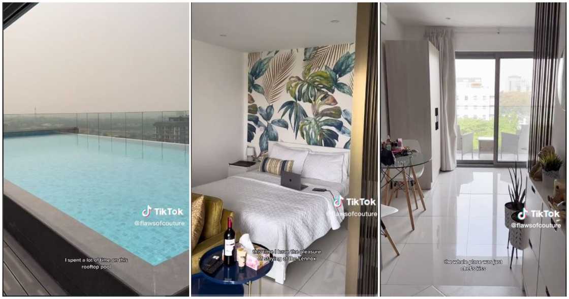 An African-American woman flaunts her luxury apartment in Ghana An African-American woman flaunts her luxury apartment in Ghana