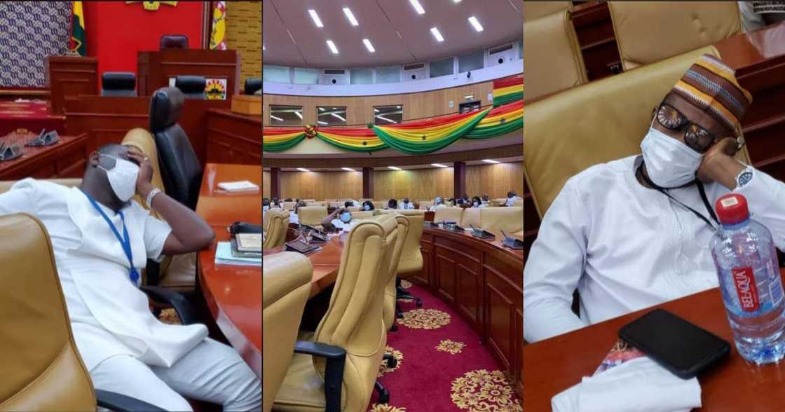 Ghanaians troll NPP MPs after they arrived in parliament at 4 am to take back majority seats Ghanaians troll NPP MPs after they arrived in parliament at 4 am to take back majority seats