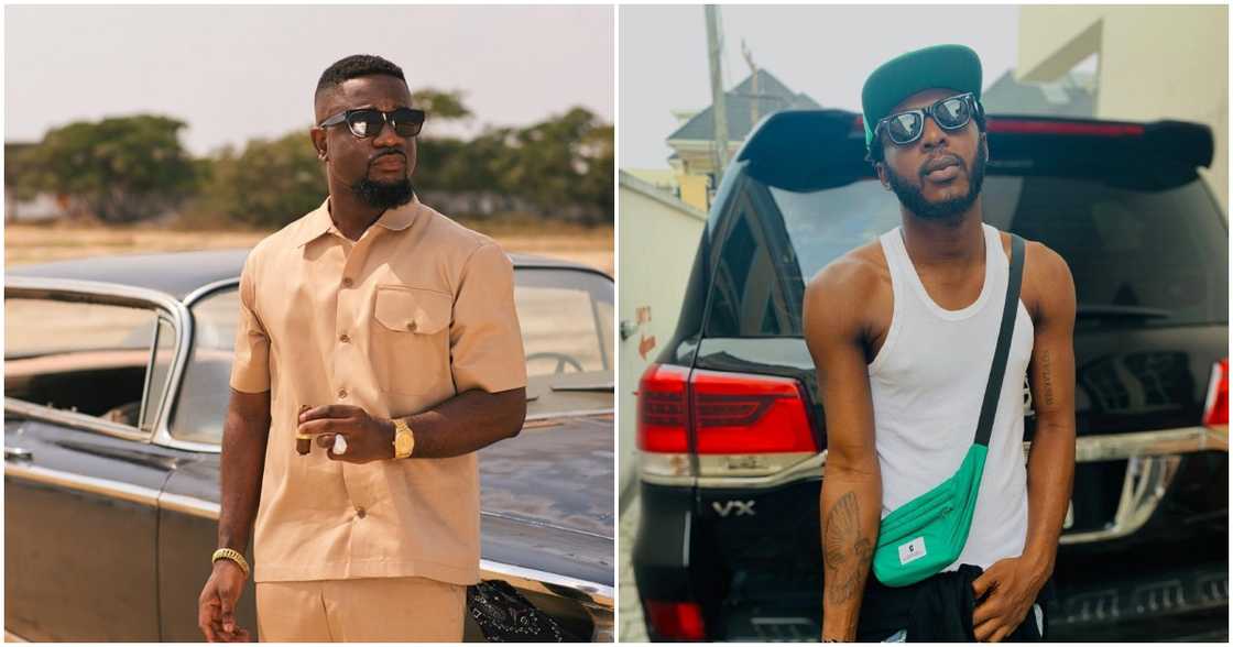 Sarkodie and Ink Boy Sarkodie and Ink Boy