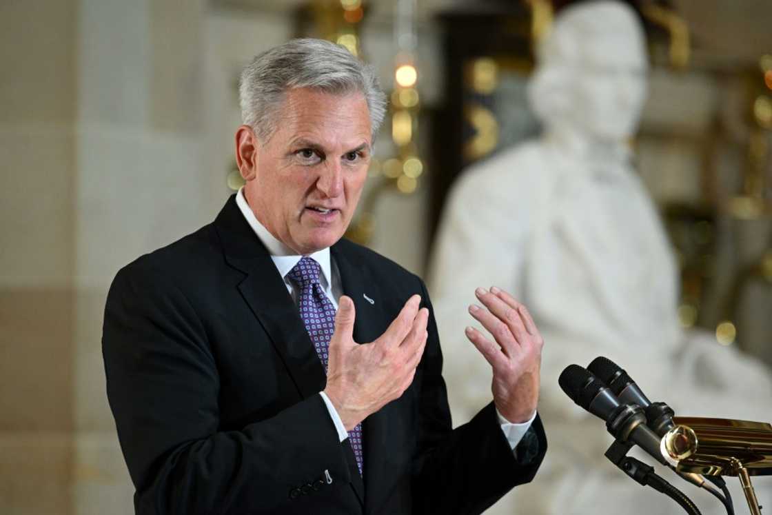 US House Speaker Kevin McCarthy said negotiators were 'working hard' to avoid a debt default US House Speaker Kevin McCarthy said negotiators were 'working hard' to avoid a debt default