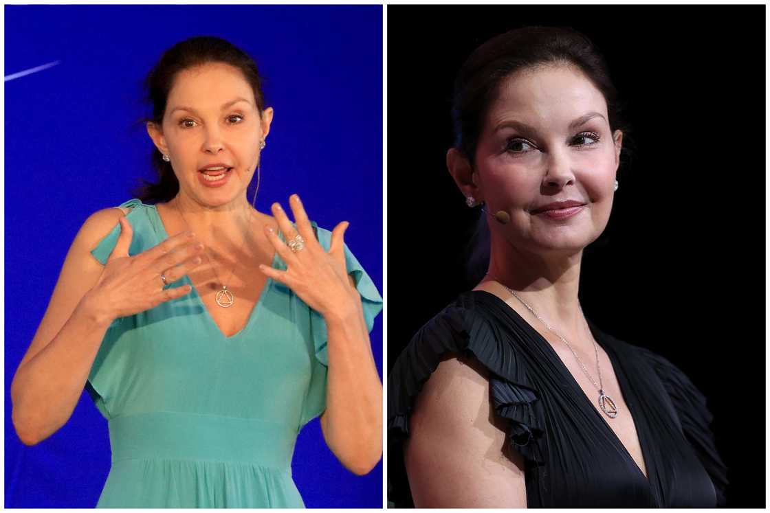 Ashley Judd's face accident