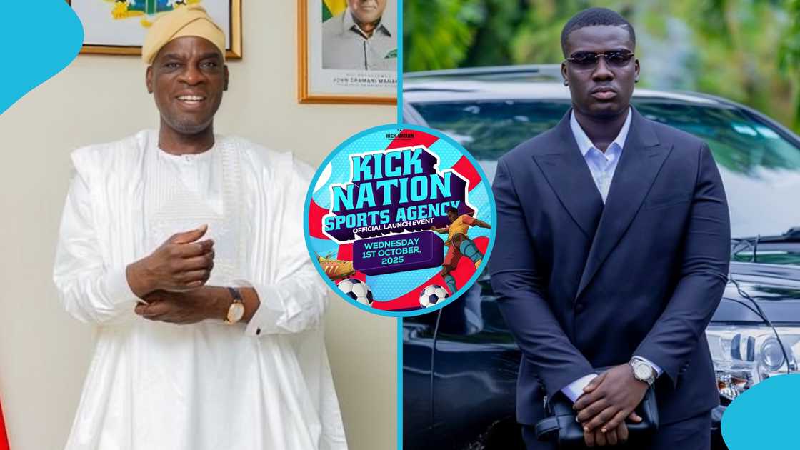 Wunnam Haruna: 20 Year Old Son of Haruna Iddrisu Launches Kick Nation Sports Agency