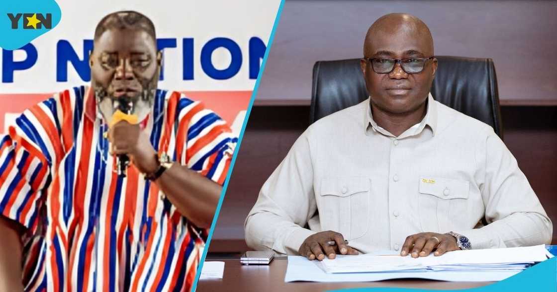 Alhaji Masawudu Osman, Chairman Buga, NPP, Eric Opoku, Food and Agriculture Minister, NDC, President John Mahama