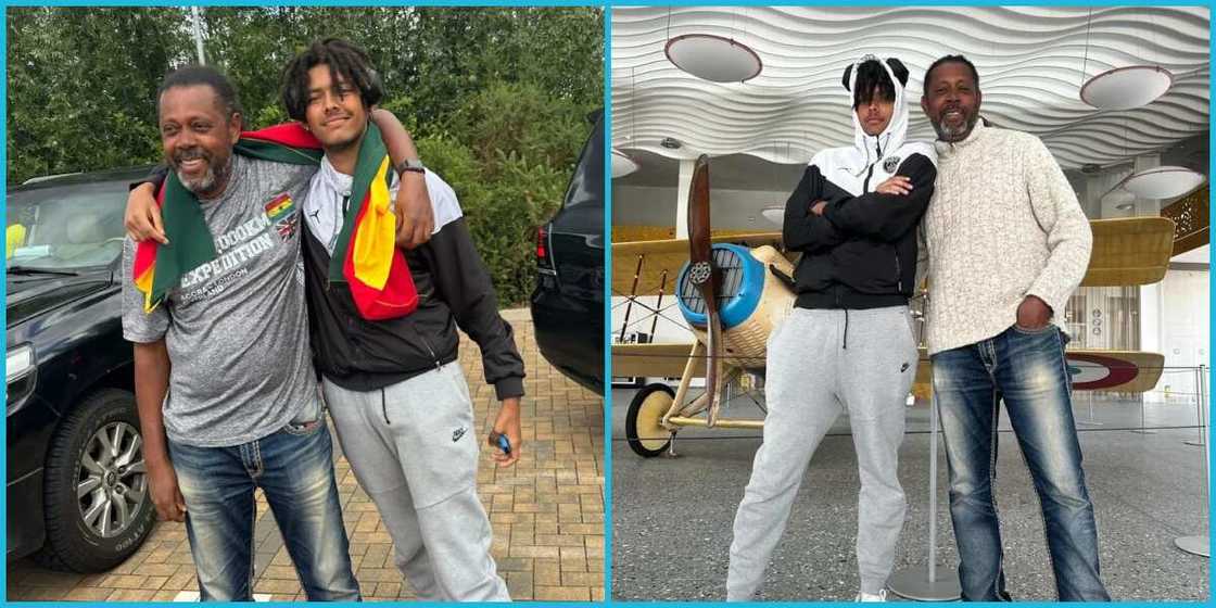 Accra to London by road: Franklin hoped to travel with two of his children but one opted out Accra to London by road: Franklin hoped to travel with two of his children but one opted out