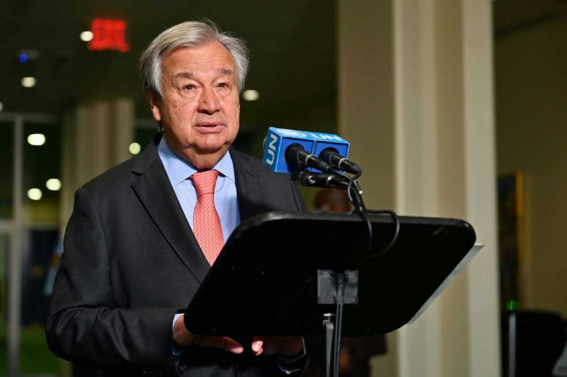 UN Secretary-General Antonio Guterres UN Secretary-General Antonio Guterres
