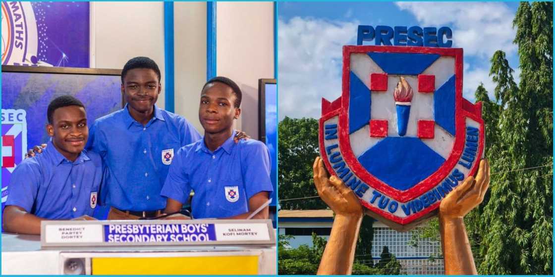 Video Of PRESEC NSMQ Contestants Getting Ready To Face Opponents In Finals, Peeps React