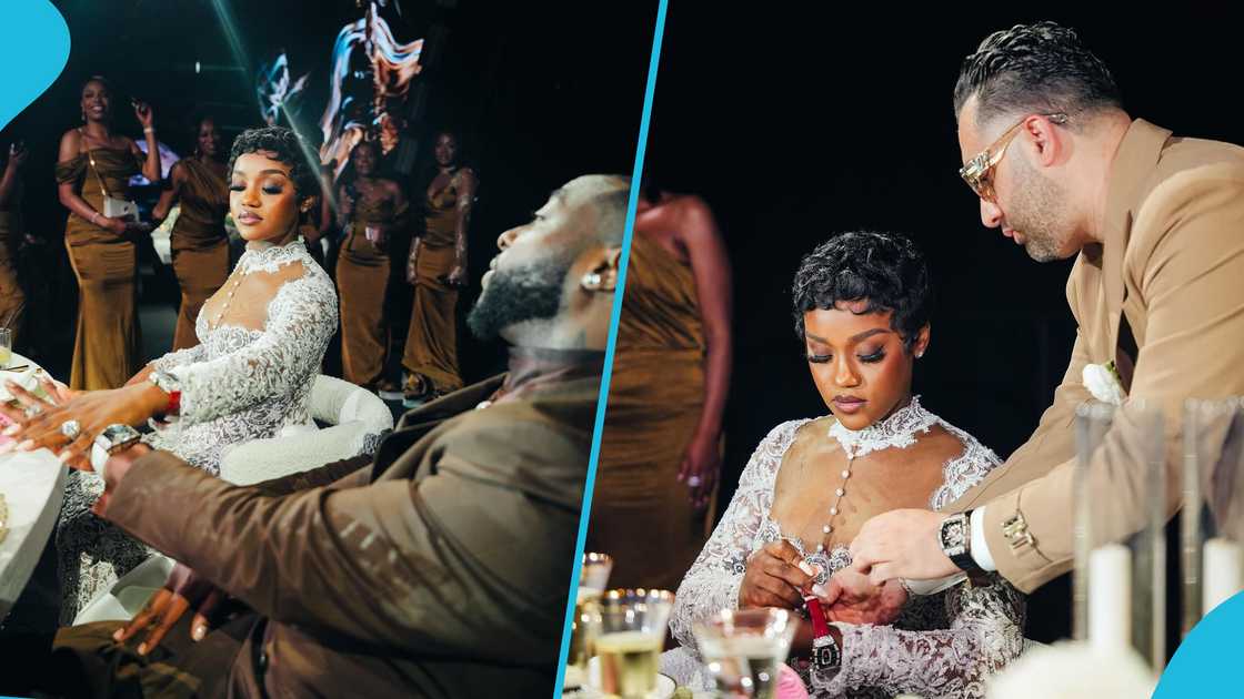 Chioma Adeleke, Davido, Richard Mille diamond watch, Chioma and Davido's twins, Chioma and Davido's wedding
