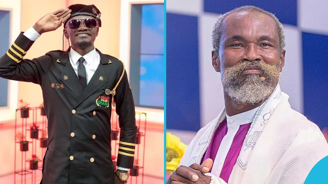 Lil Win, Stephen Adom Kyei-Duah, Lil Win and Stephen Adom Kyei-Duah, Lil Win's pastor, Lil Win sprays cash on Adom Kyei-Duah, Adom Kyei-Duah's church Lil Win, Stephen Adom Kyei-Duah, Lil Win and Stephen Adom Kyei-Duah, Lil Win's pastor, Lil Win sprays cash on Adom Kyei-Duah, Adom Kyei-Duah's church