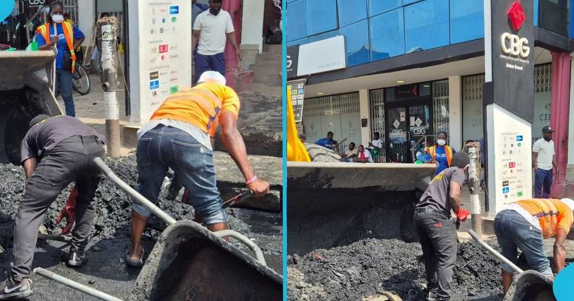 Mercy, Asiedu, Kumawood actress, Dr Frank Amoakohene, Ashantin Regional Minister, cleanup exercise, Independence Day. Mercy, Asiedu, Kumawood actress, Dr Frank Amoakohene, Ashantin Regional Minister, cleanup exercise, Independence Day.