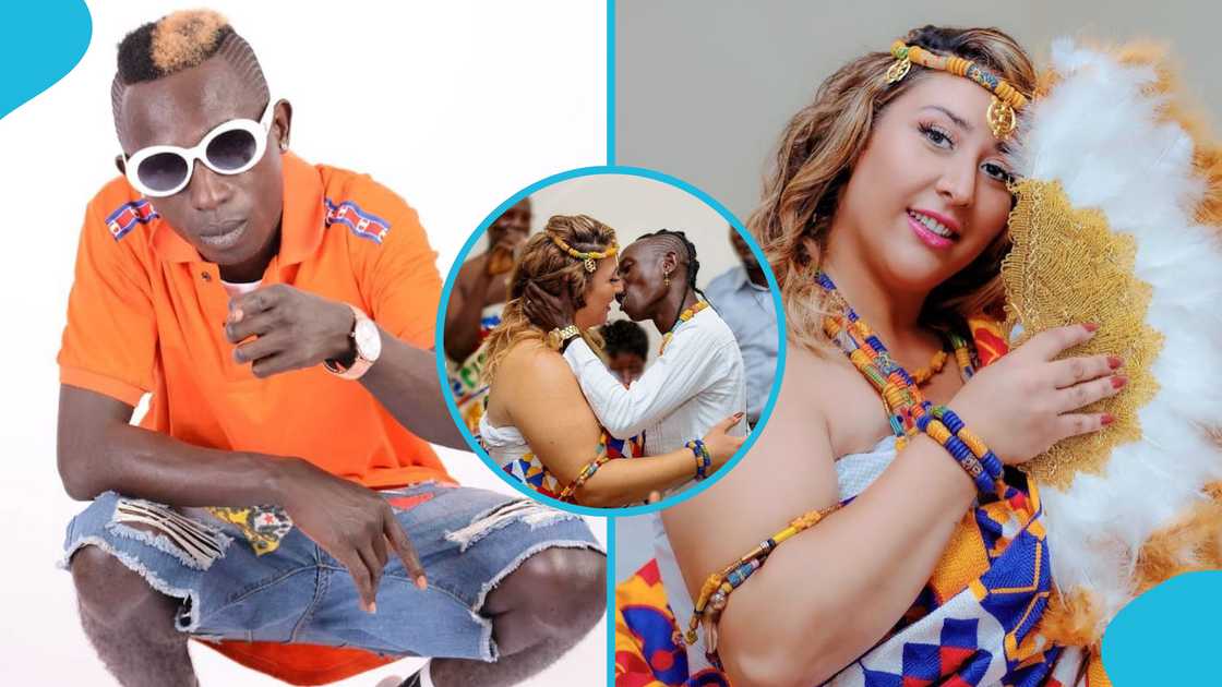 Patapaa, Liha Miller, Patapaa's ex-wife, Patapaa and Liha Miller, Liha Miller's baby, Ghana Patapaa, Liha Miller, Patapaa's ex-wife, Patapaa and Liha Miller, Liha Miller's baby, Ghana