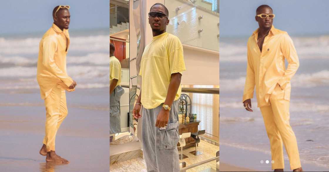 Saahene shares new photos to mark his birthday Saahene shares new photos to mark his birthday