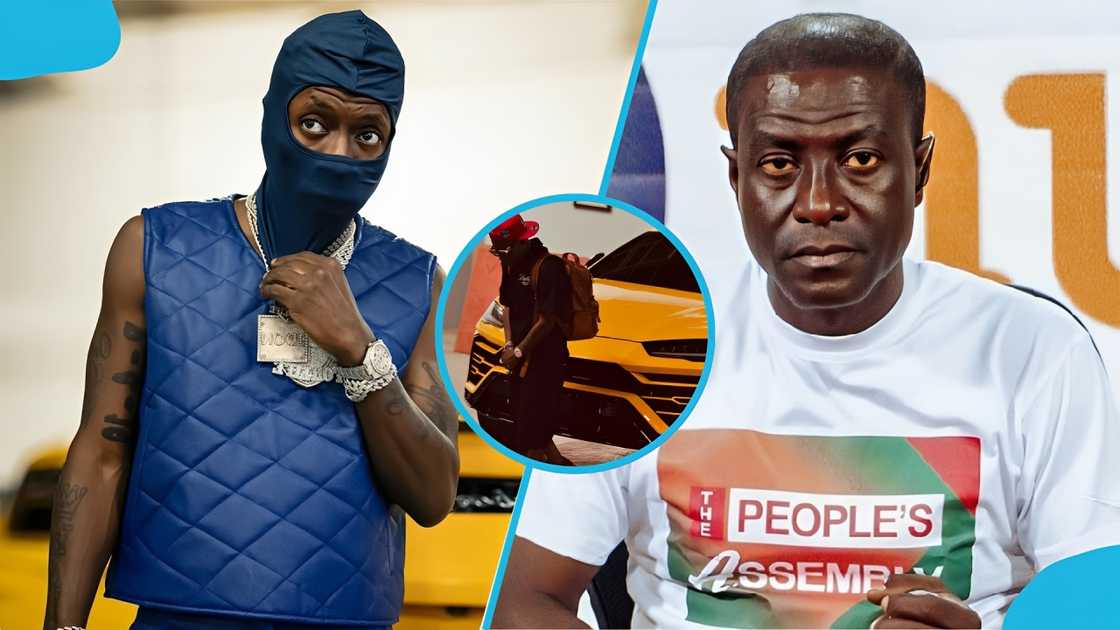 Shatta Wale's Lamborghini Urus, EOCO detains Shatta Wale, EOCO and Shatta Wale, EOCO seizes Shatta Wale's Lamborghini Urus, Shatta Wale, Captain Smart and Raymond Archer, EOCO