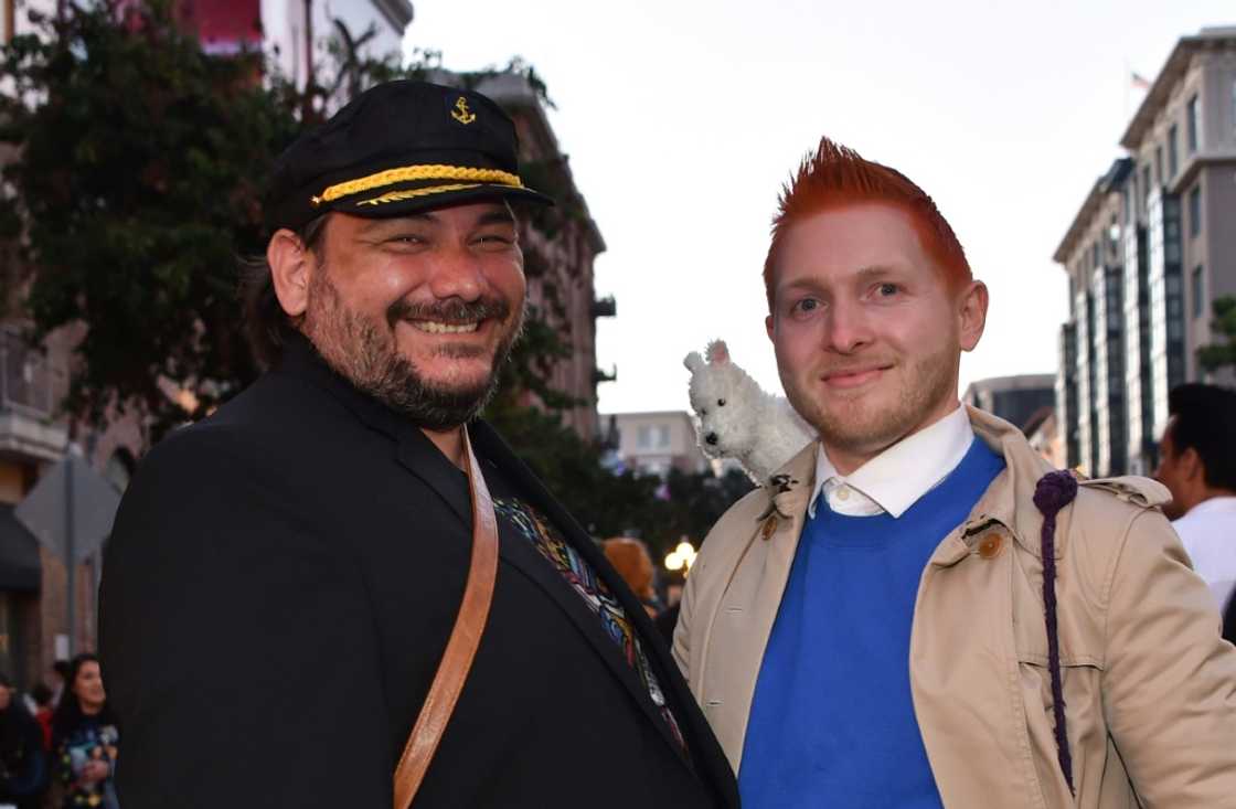 Tintin mania has crossed the world, as seen at the 2023 San Diego comic festival