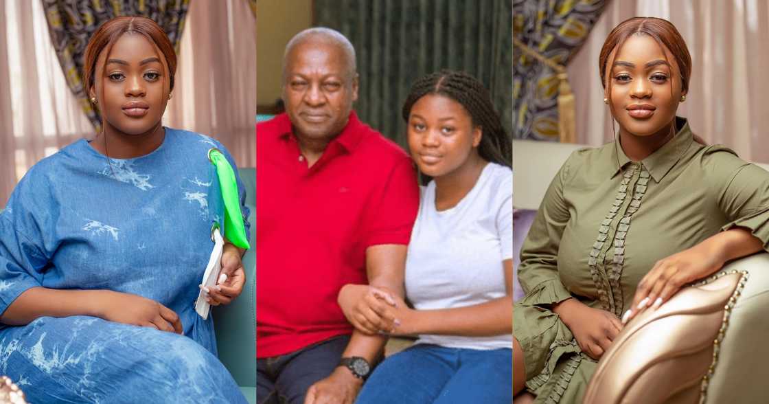 Farida: John Mahama Celebrates Daughter's Birthday With 2 Stunning Photos