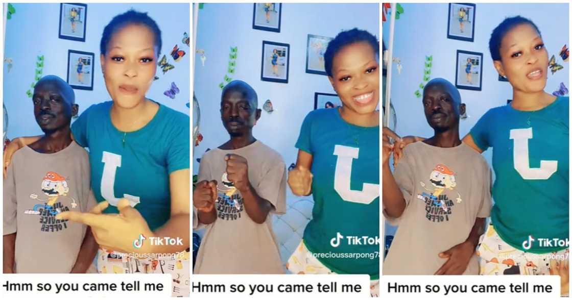 Photo of Ahoufe and pretty lady dancing Photo of Ahoufe and pretty lady dancing