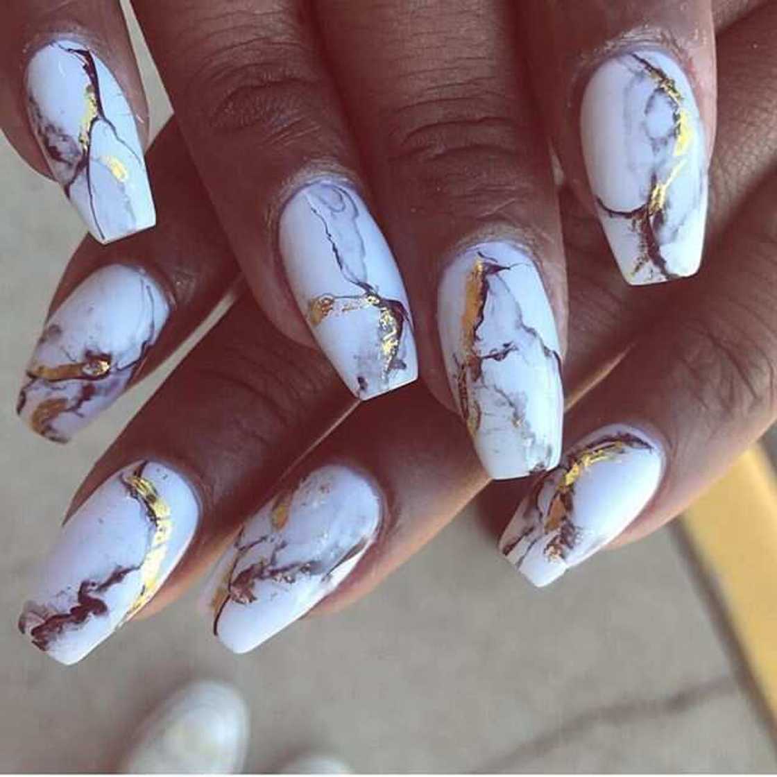 Marble nails