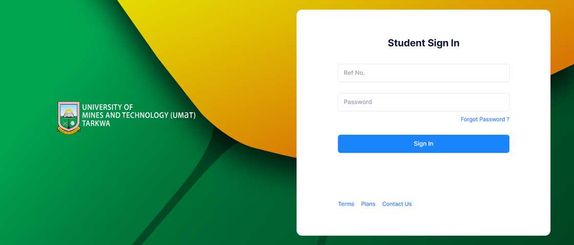 UMaT student portal