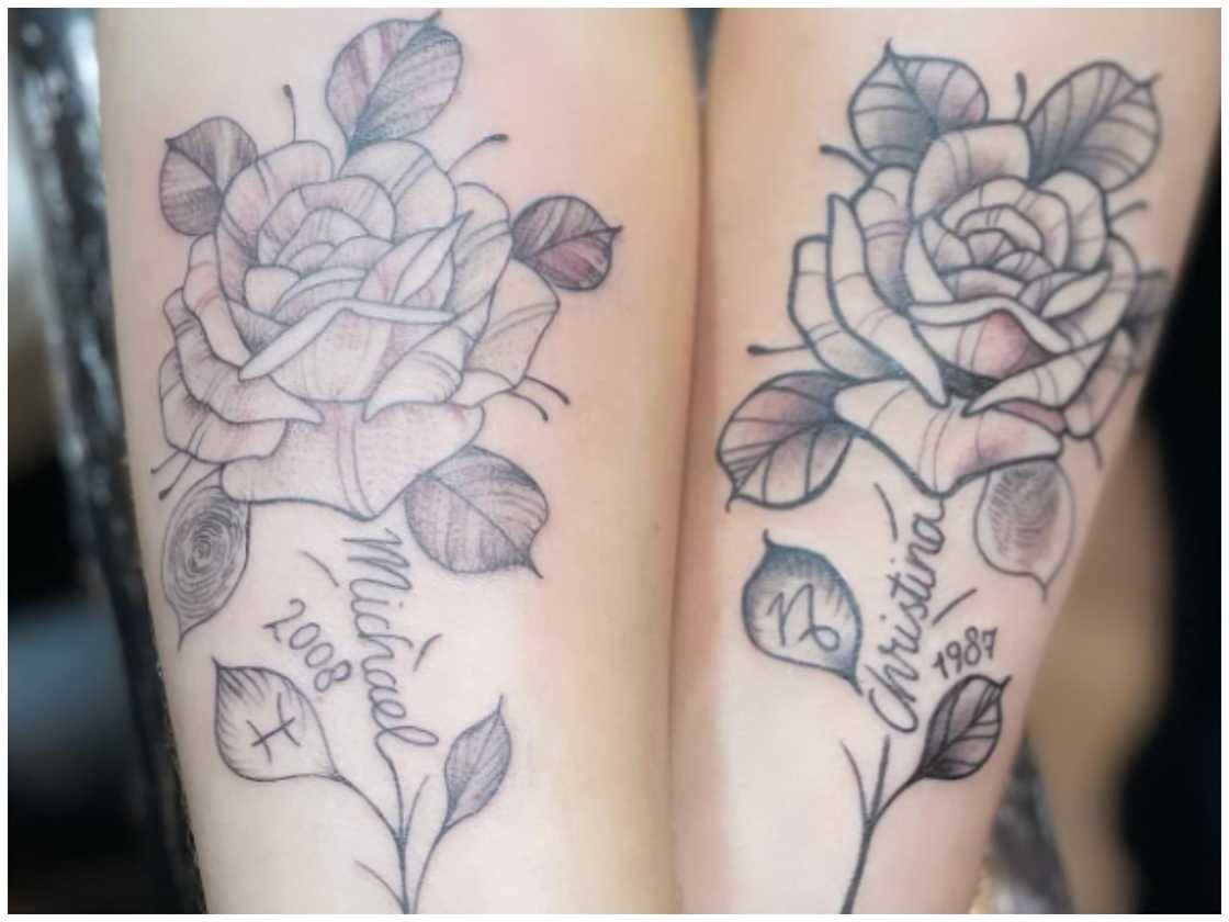 Mom and son tattoos Mom and son tattoos