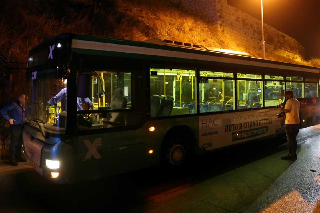 The attack against the bus occurred near King David's Tomb in Jerusalem's Old City The attack against the bus occurred near King David's Tomb in Jerusalem's Old City