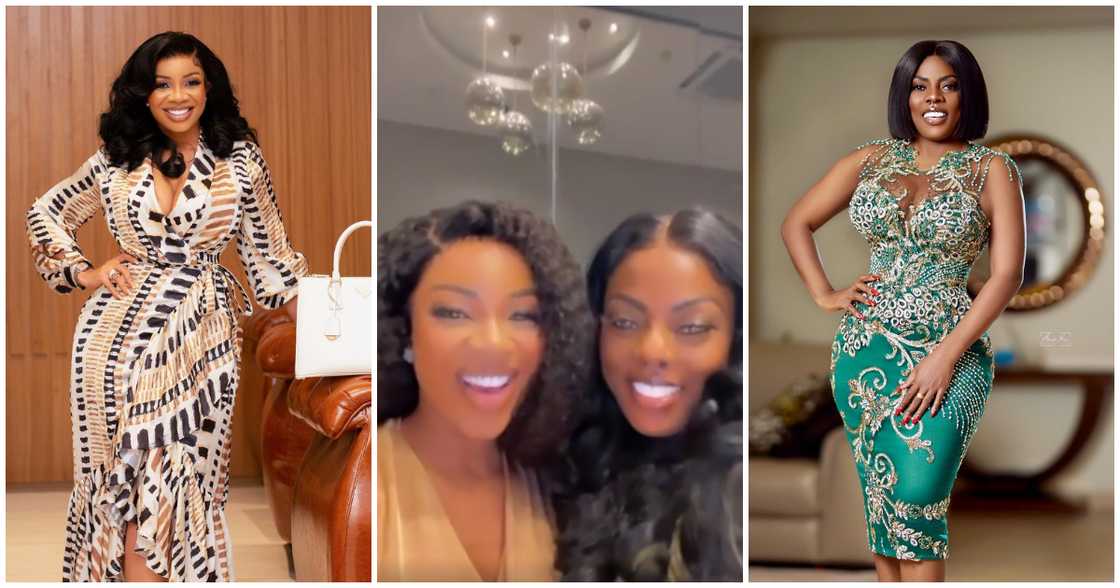 Video Of Nana Aba Anamoah And Serwaa Amihere Melts Hearts On Instagram