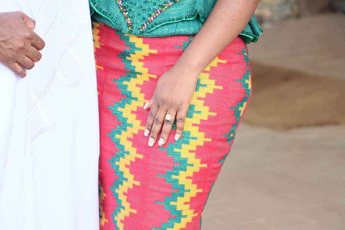 An African marriage ceremony.