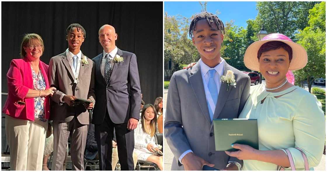 Adwoa Safo and Ken Agyapong's son Kelvin graduates Adwoa Safo and Ken Agyapong's son Kelvin graduates