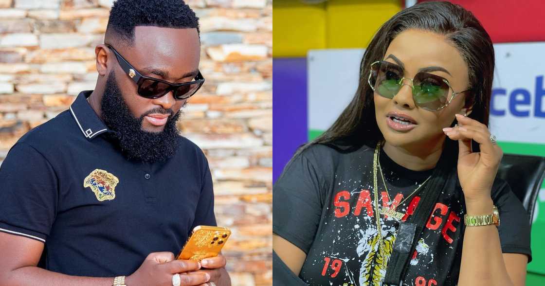 McBrown and her husband Maxwell Mensah McBrown and her husband Maxwell Mensah