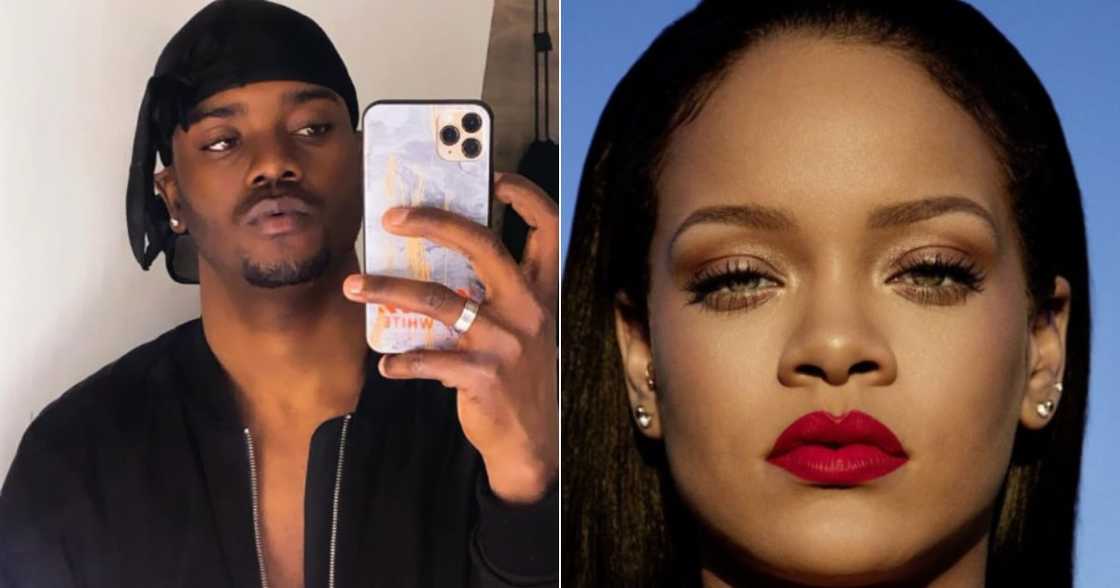 ‘Wait a Minute’: Internet Stunned by Man Who Looks Like Male Version of Rihanna