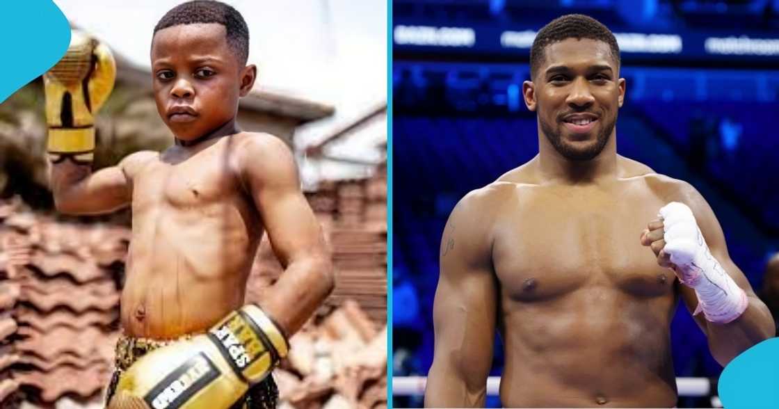 Anthony Joshua, Prince Larbie, The Buzz, boxing prodigy, sparring session, jamestown, Ghana Anthony Joshua, Prince Larbie, The Buzz, boxing prodigy, sparring session, jamestown, Ghana