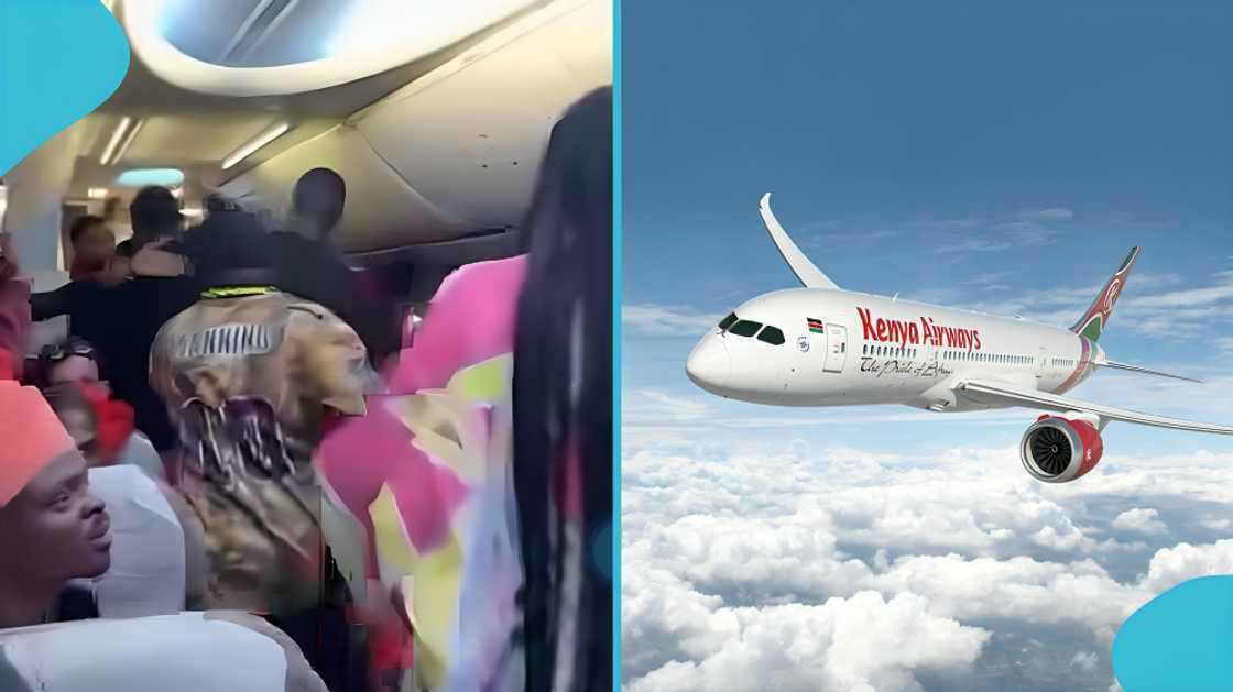 Kenya Airways flight incident, passenger tries to open aircraft door, passengers restrain man on plane, airplane cabin door, mid-air emergency, Nigerian aviation authorities, airline passenger death, flight safety Kenya Airways flight incident, passenger tries to open aircraft door, passengers restrain man on plane, airplane cabin door, mid-air emergency, Nigerian aviation authorities, airline passenger death, flight safety