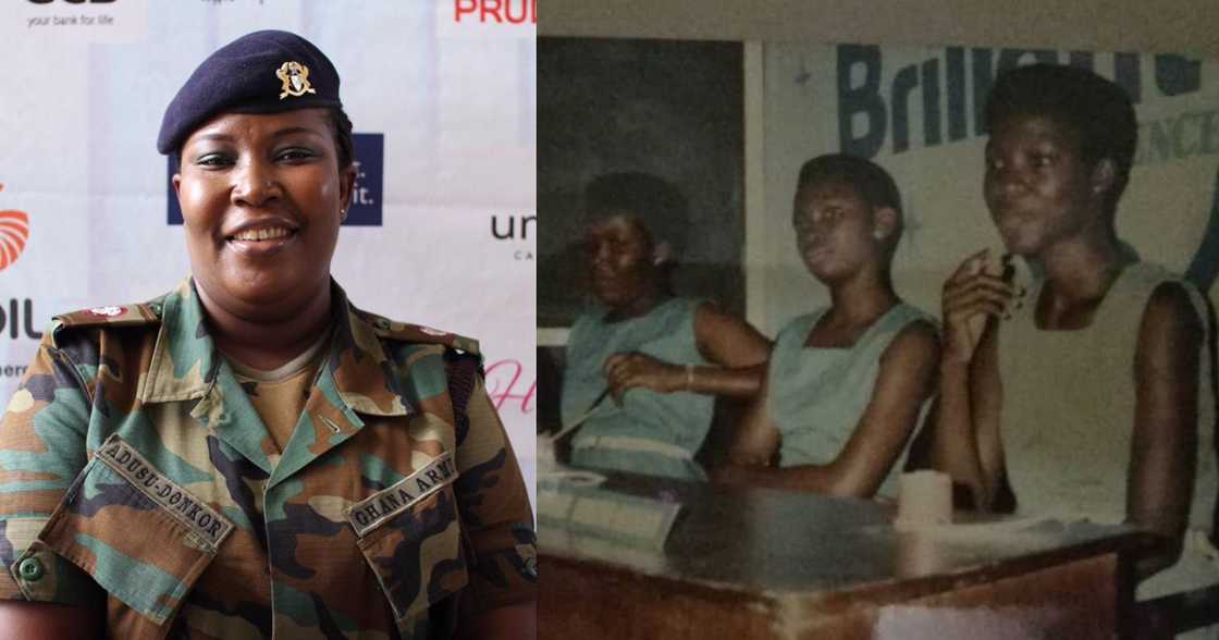 Ghanaian woman who is both an officer and scientist Ghanaian woman who is both an officer and scientist