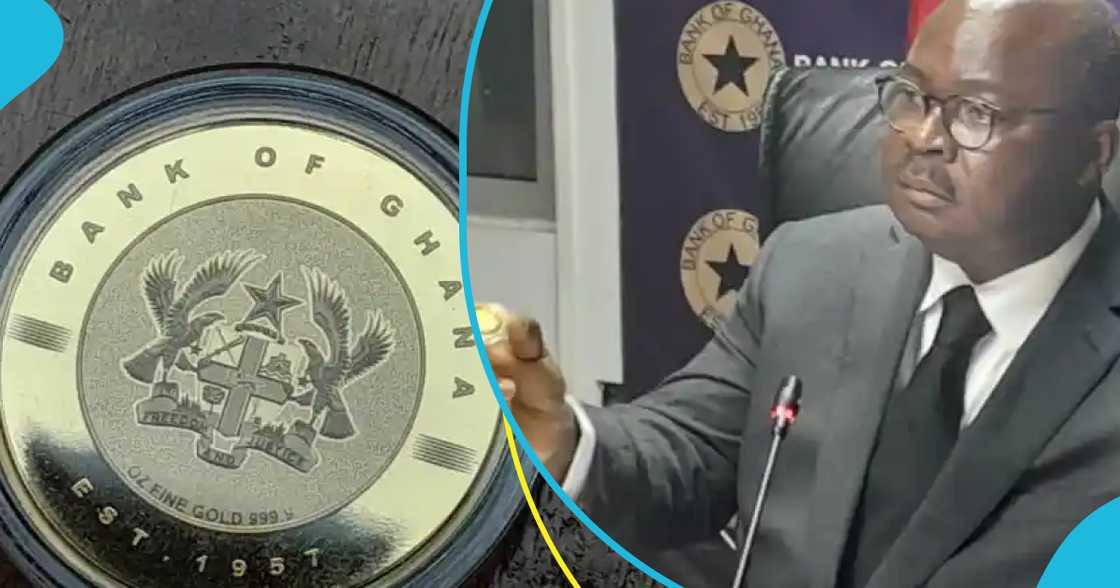 Bank Of Ghana has launched gold coins to mop up extra liquidity in the banking sector Bank Of Ghana has launched gold coins to mop up extra liquidity in the banking sector