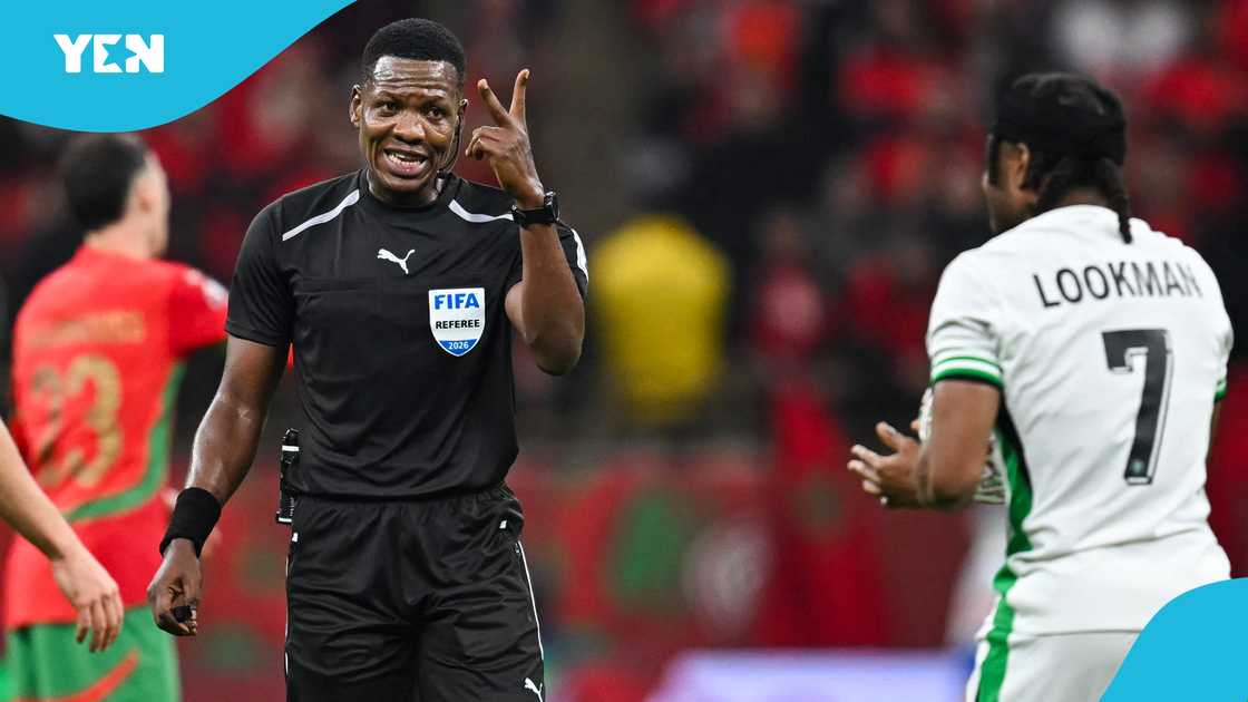 Referee Daniel Laryea, Daniel Laryea Instagram, AFCON 2025, Nigeria vs Morocco, Daniel Laryea's referee appointment, CAF officiating, AFCON semi-final match, VAR technology, Nigeria Super Eagles.