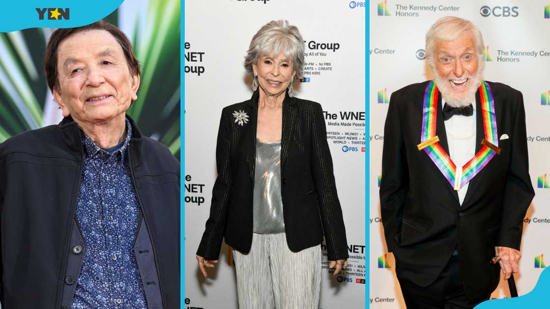 James Hong, Rita Moreno, and Dick Van Dyke James Hong, Rita Moreno, and Dick Van Dyke